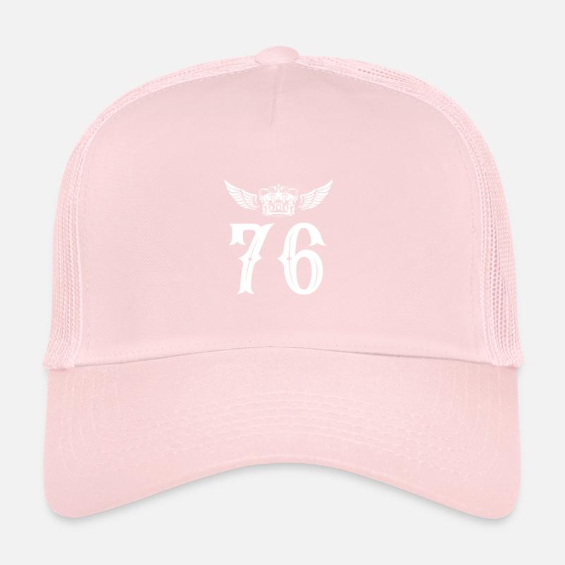 76 Couronne numérique Casquette trucker 