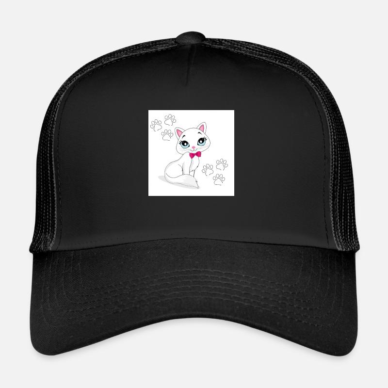 Cat - Trucker Cap - black/black