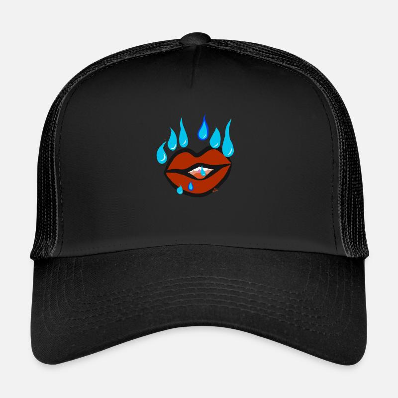 Les lèvres cherchent les larmes v11.00 Casquette trucker 