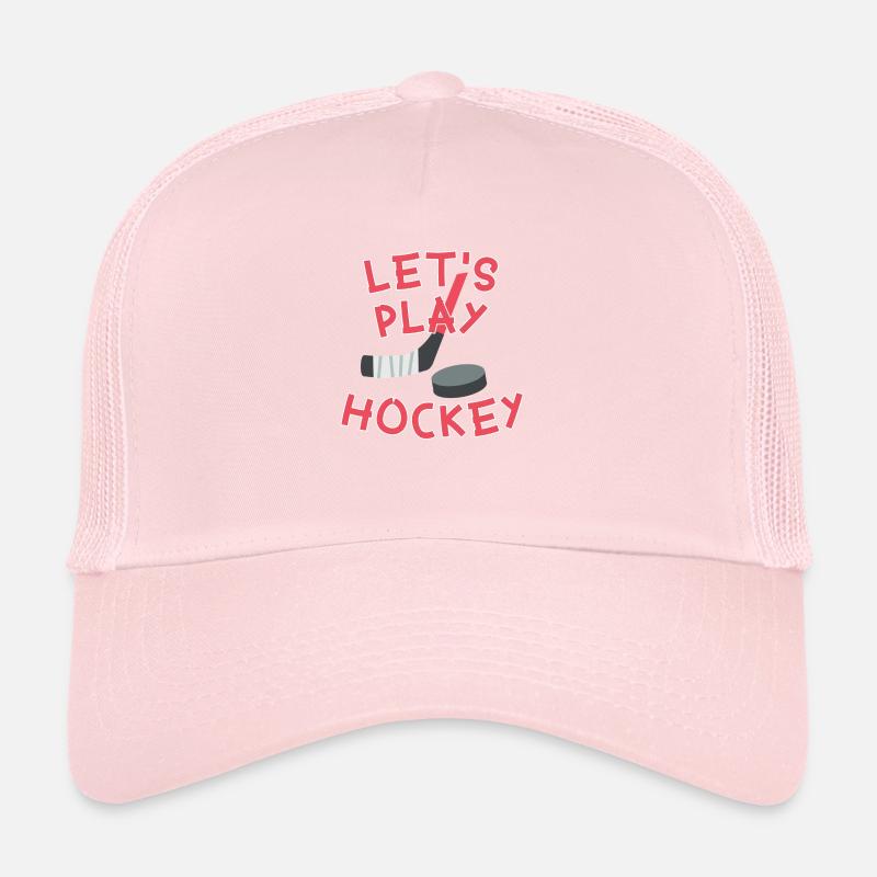 Let's play Hockey Original Geschenkidee Let's play Trucker Cap