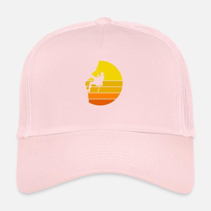 Klettergeschenkidee Bergsteiger Klettergerüst Boulder Trucker Cap
