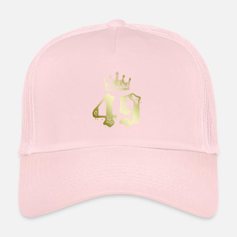 49 Couronne numérique Casquette trucker 