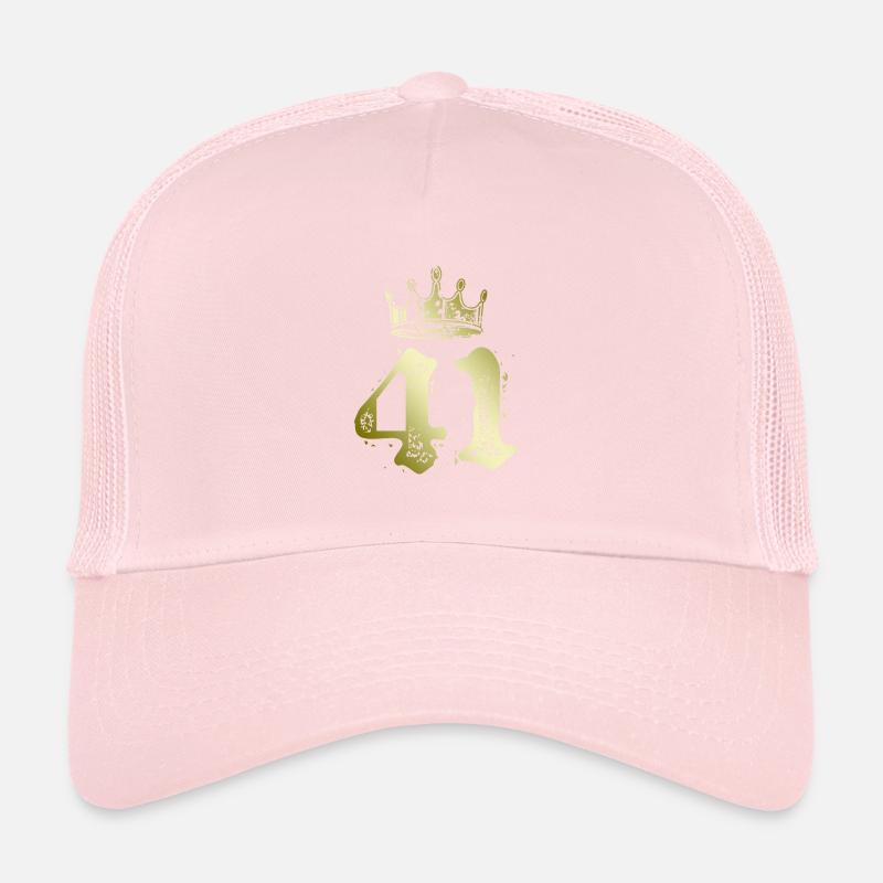 41 Couronne numérique Casquette trucker 
