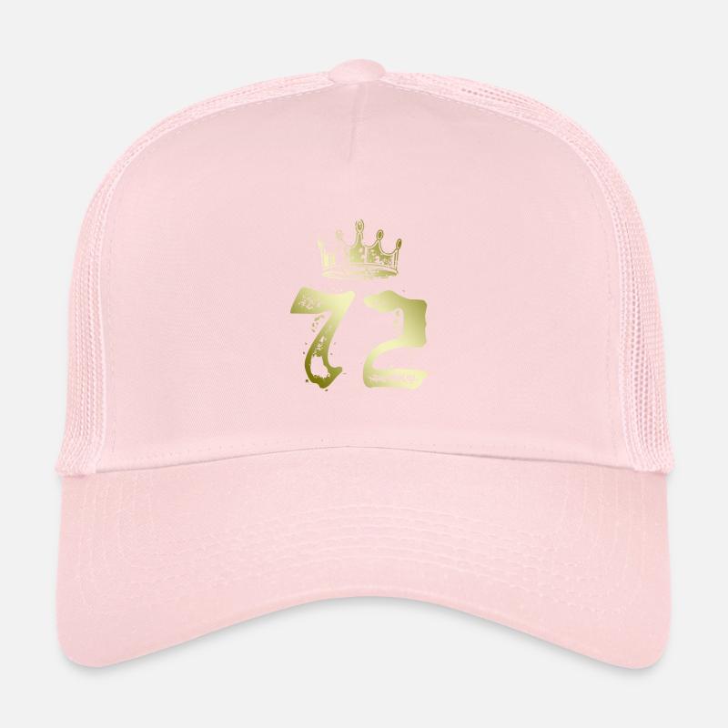 72 Couronne numérique Casquette trucker 