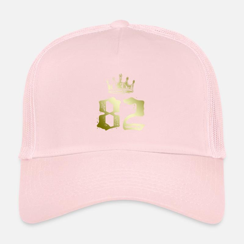 82 Number crown Trucker Cap