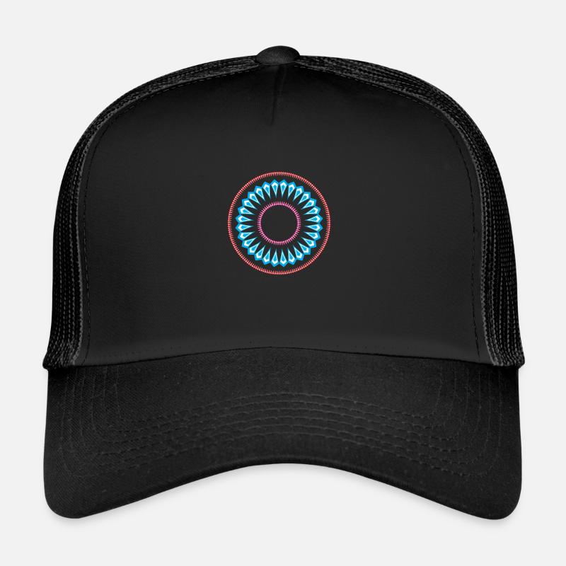 Motif de conception de mandala simple Casquette trucker 