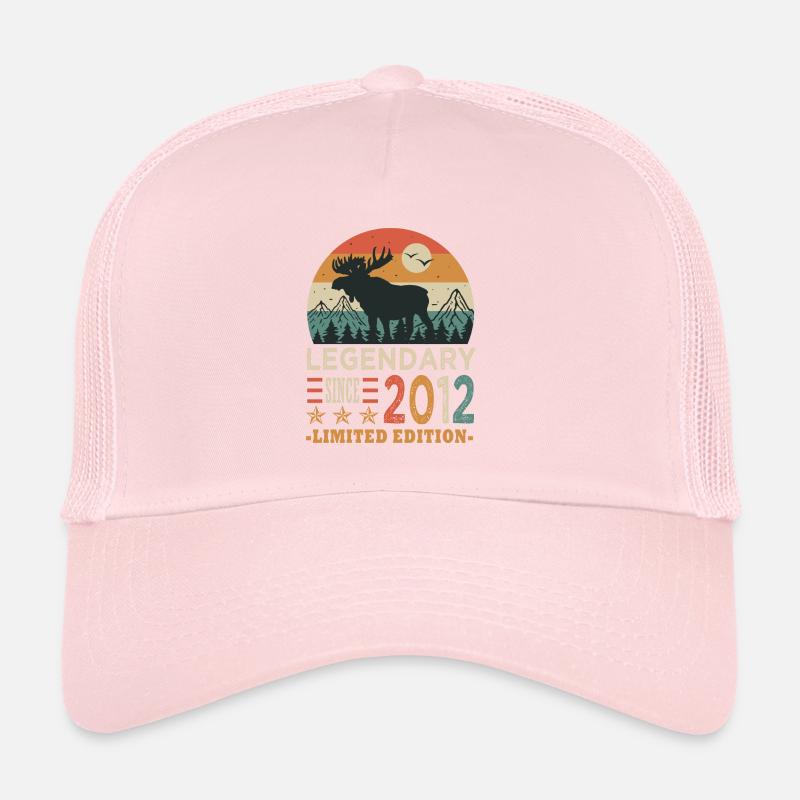 2012 legendary anniversary born in 2012 Trucker Cap