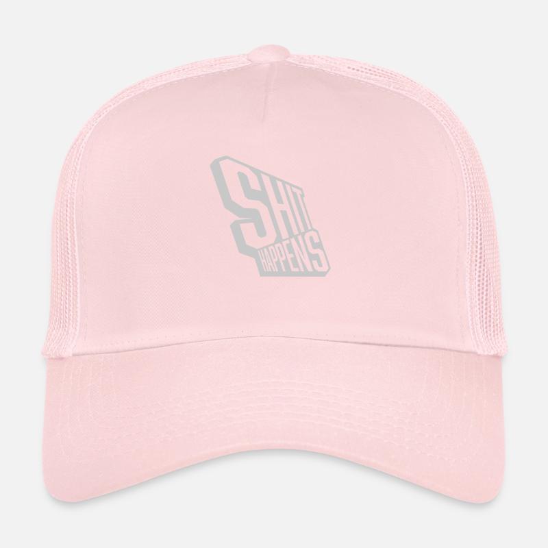 La merde arrive restez détendu Casquette trucker 