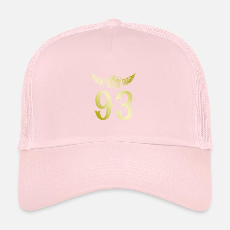 93 Couronne numérique Casquette trucker 