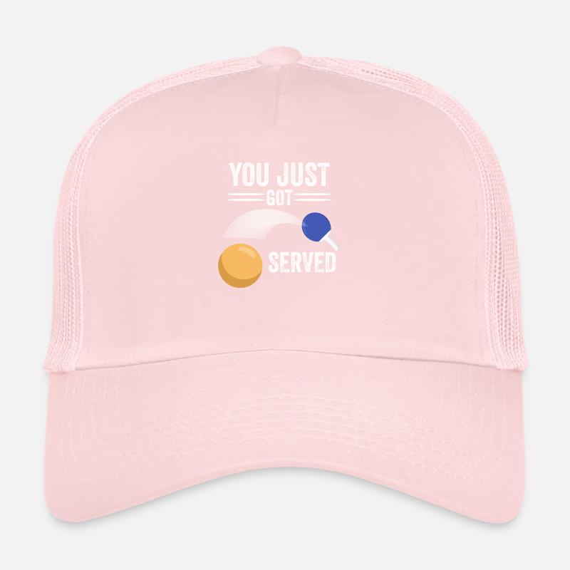 Ihnen wurde gerade eine Tischtennis-Geschenkidee serviert Trucker Cap