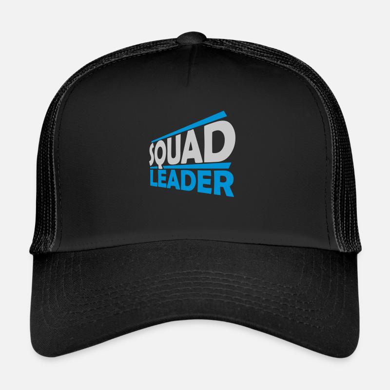 Design Logo Squad Leader Trucker Cap