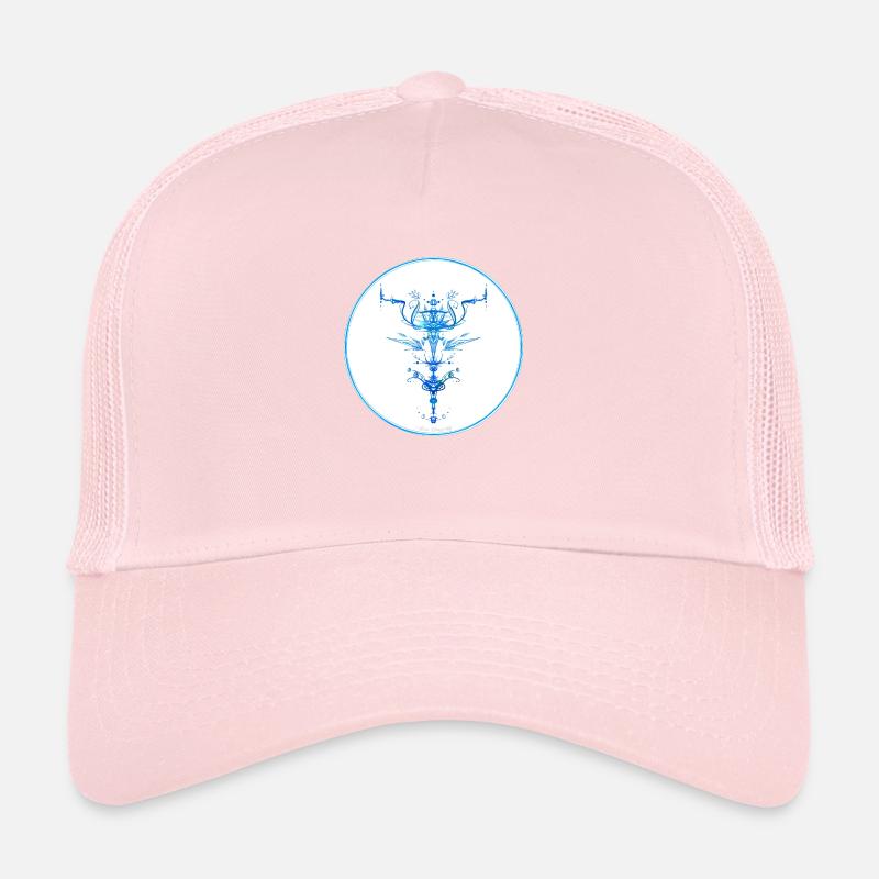 Mystique Collection ~ light blue ~ n°2 Trucker Cap