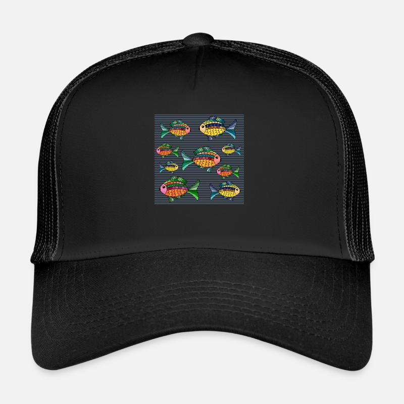 Fishes Trucker Cap