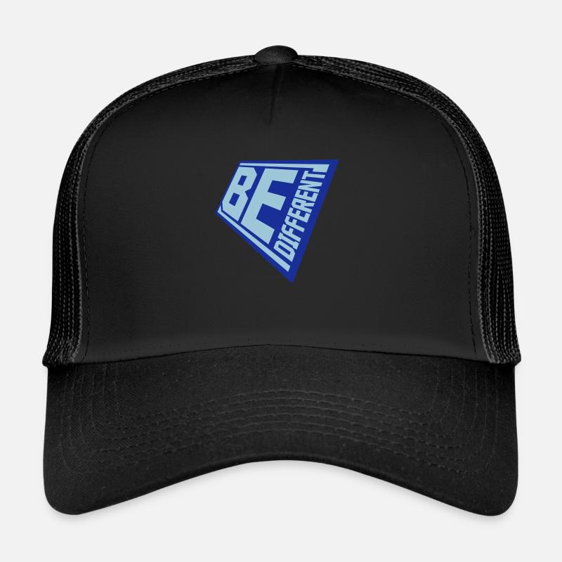 Soyez différent Logo Design Casquette trucker 