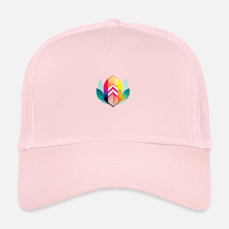 Bunte Lotusblüte Trucker Cap