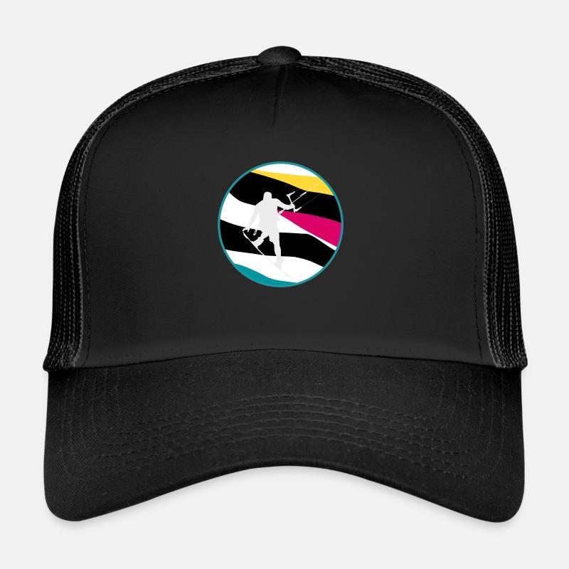 Badge kitesurf Casquette trucker 