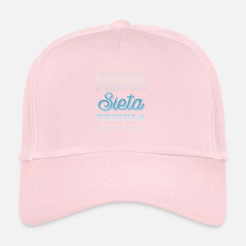 fiesta sieta tequila répéter Casquette trucker 