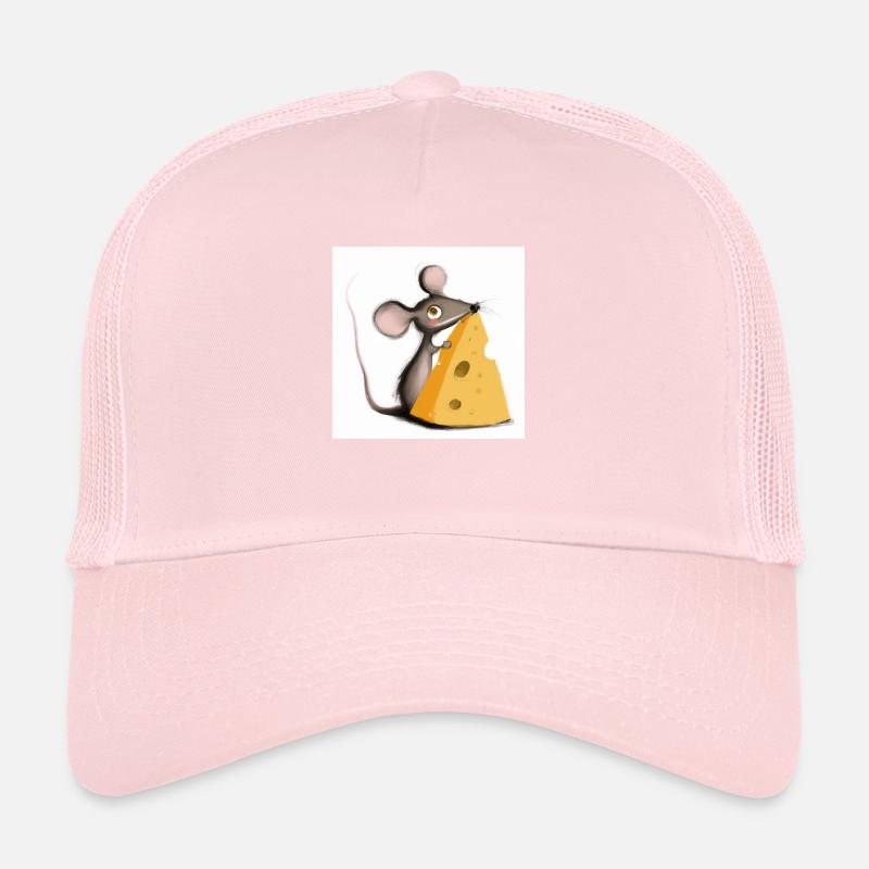 Sweet mouse with cheese Trucker Cap