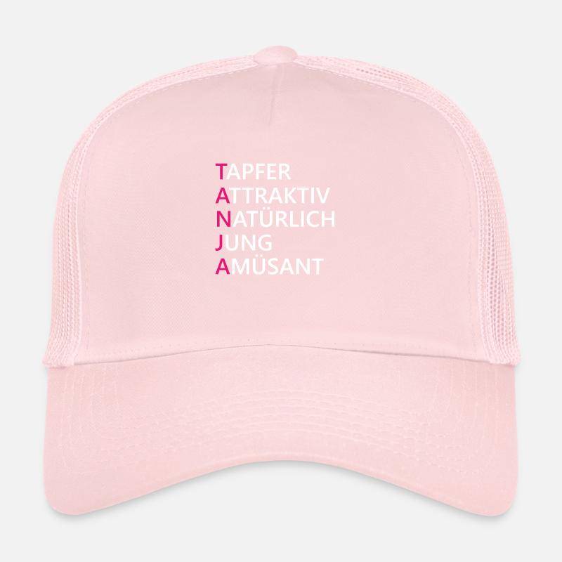 Tanja Name Geschenk Trucker Cap