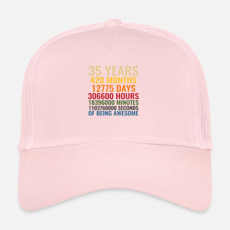 35 ans d’anniversaire génial Casquette trucker 