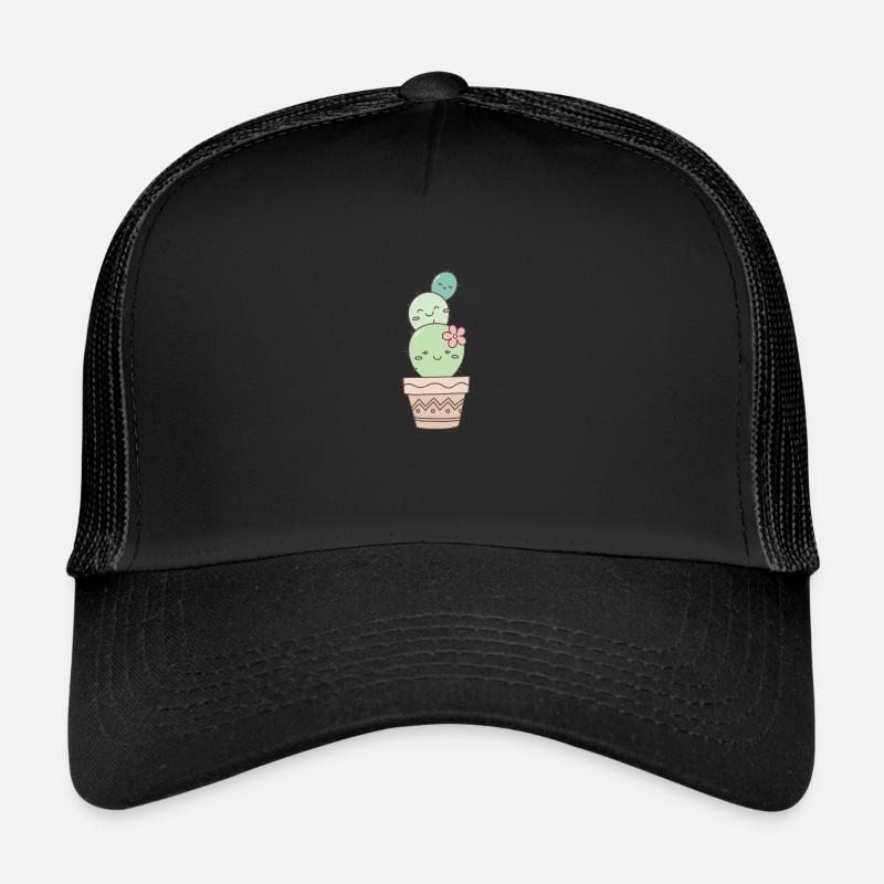 Frères. - Casquette trucker  - noir/noir