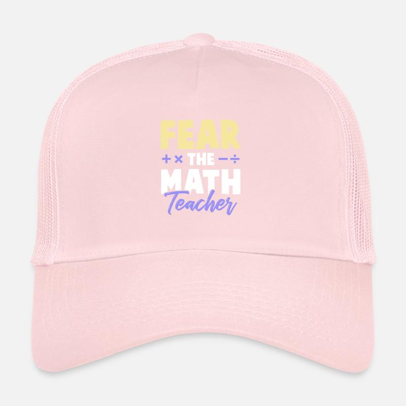 math teacher Trucker Cap