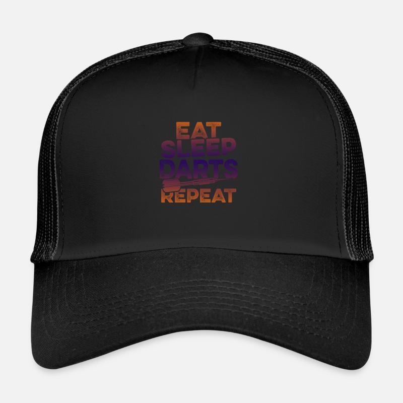 manger des fléchettes de sommeil répéter Casquette trucker 