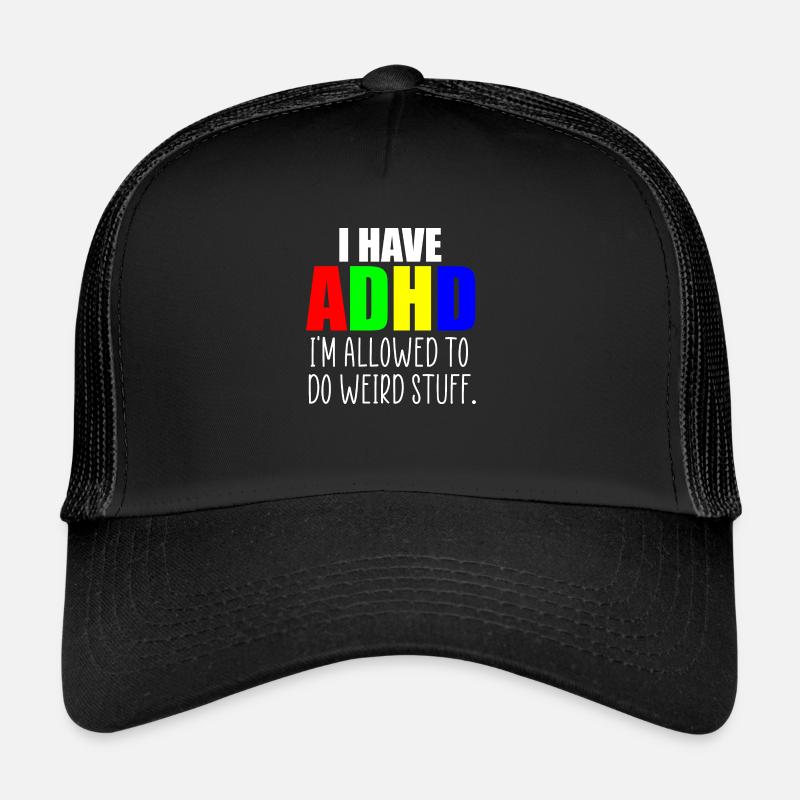 citation TDAH Casquette trucker 