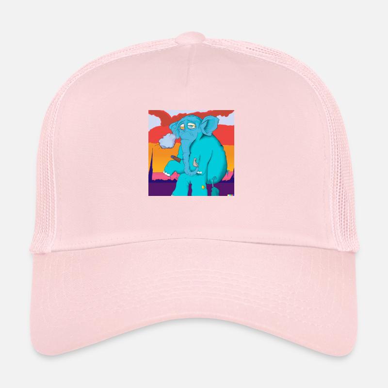 drunken elephant Trucker Cap