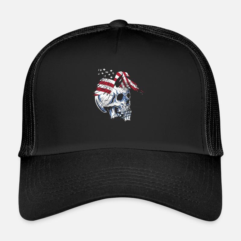crâne d’aigle Casquette trucker 