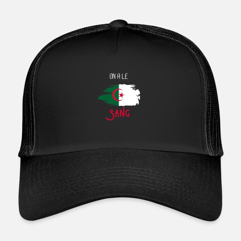 on a le sang Algérie Casquette trucker 