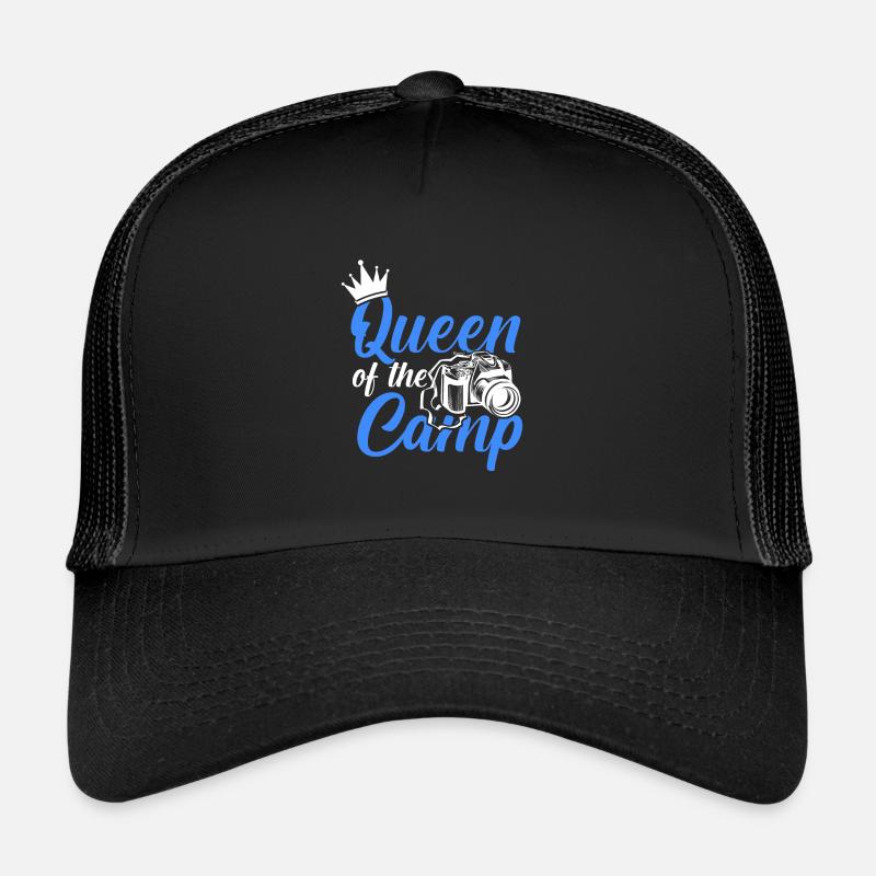 camping queen camp Casquette trucker 