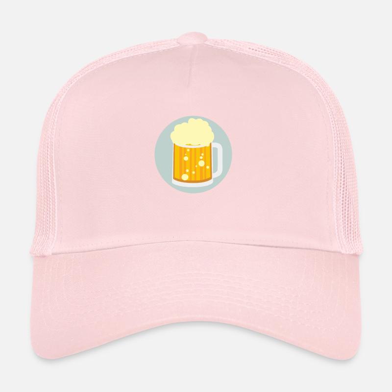 Bierkrug / Mug de bière Vector Art Casquette trucker 