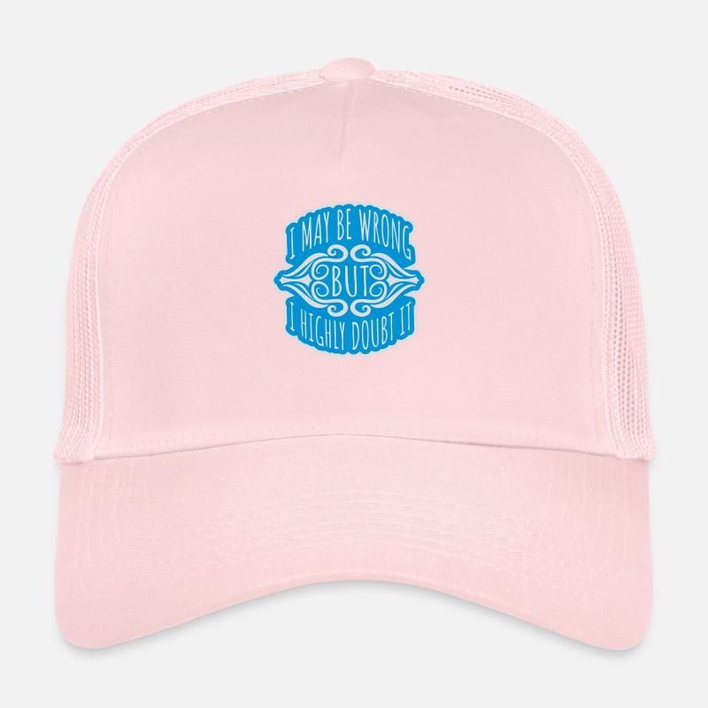 Je peux me tromper Casquette trucker 