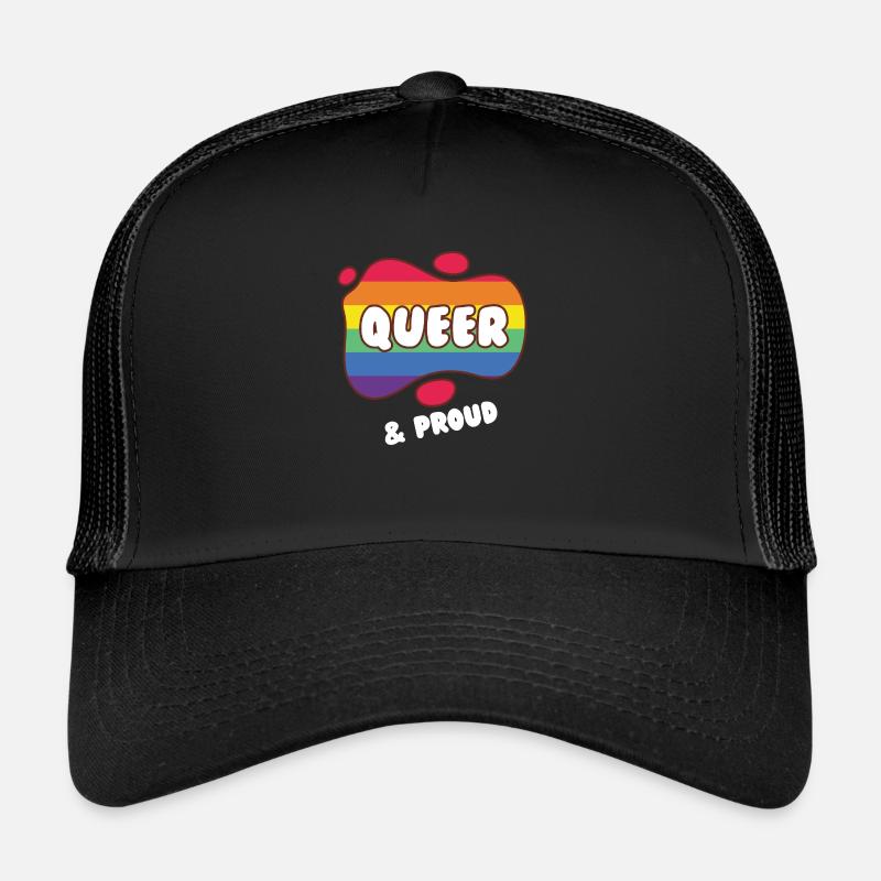 Queer und stolz Trucker Cap