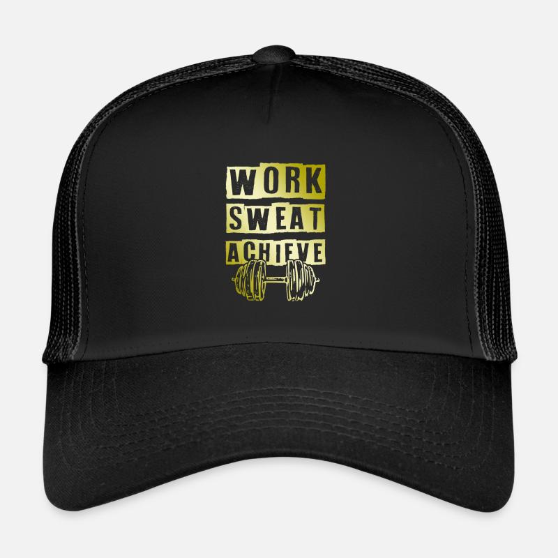 fitness sweat Trucker Cap