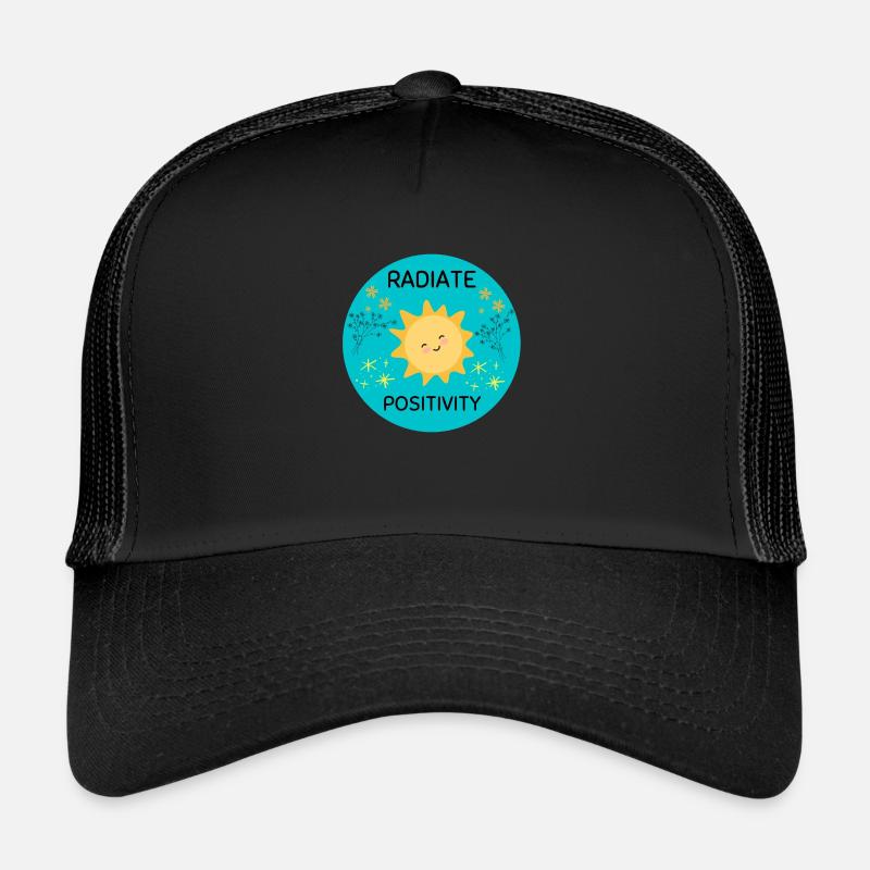 Rayonner de positivité Casquette trucker 