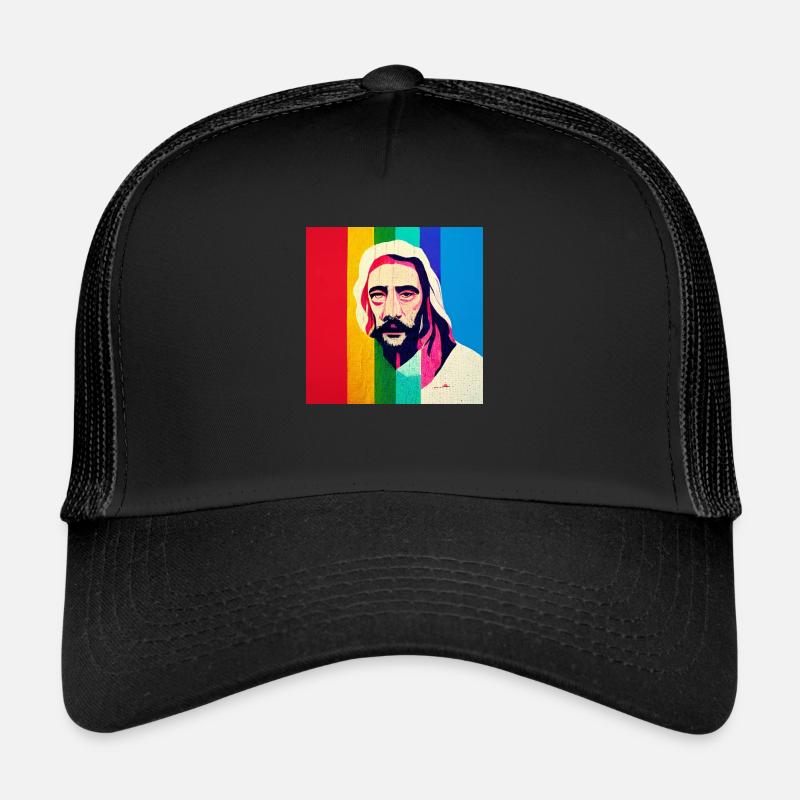 Diversité Jésus Casquette trucker 