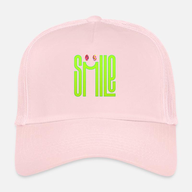 penser sourire pensées positives méditation heureuse Casquette trucker 
