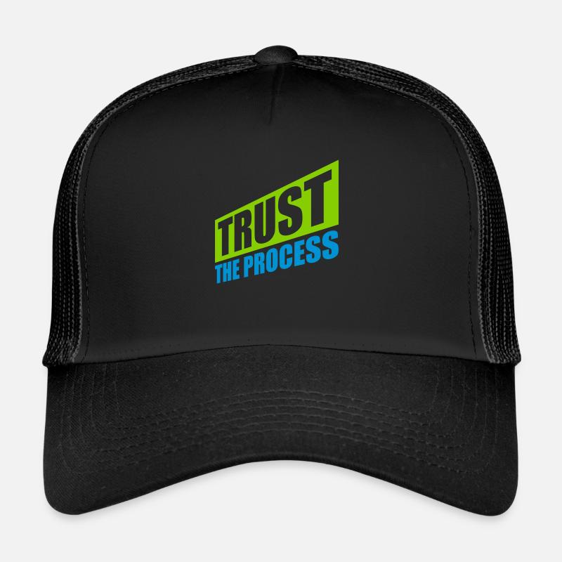 trust the process Quote Trucker Cap