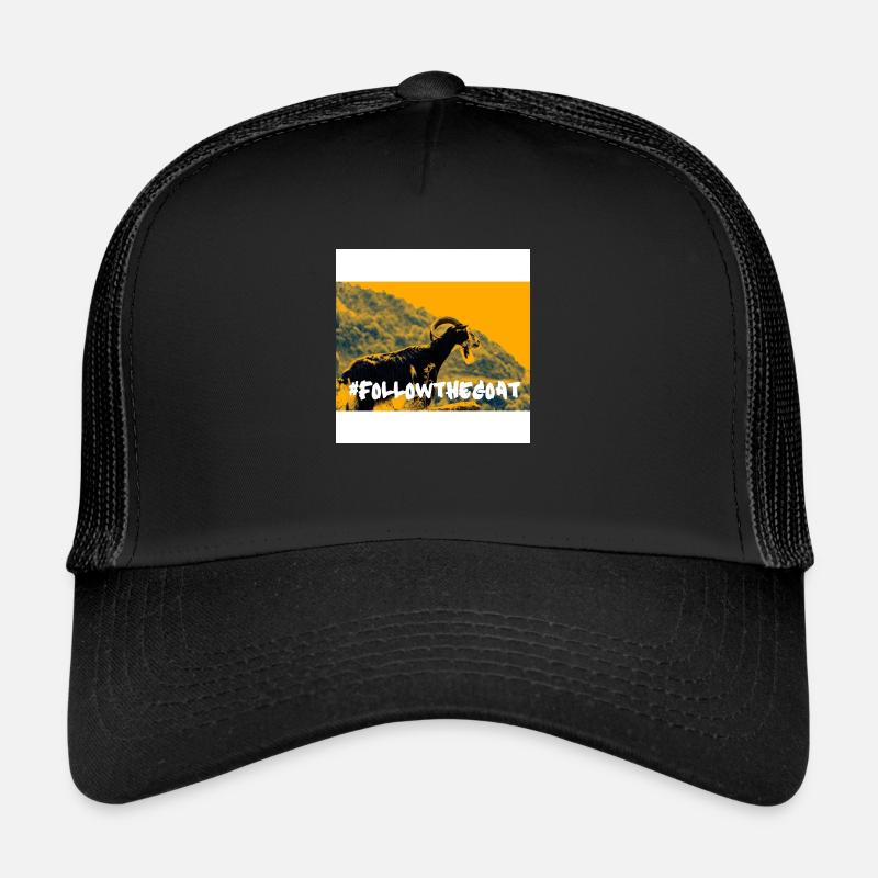 Suivez la Chèvre Casquette trucker 