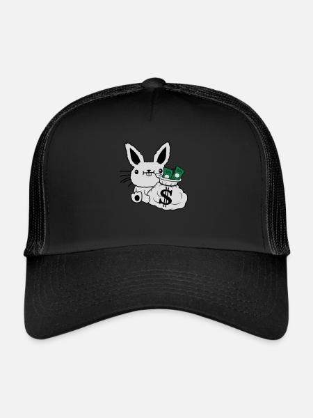 Rich Money Bag Easter Banknotes - Trucker Cap - black/black - Front