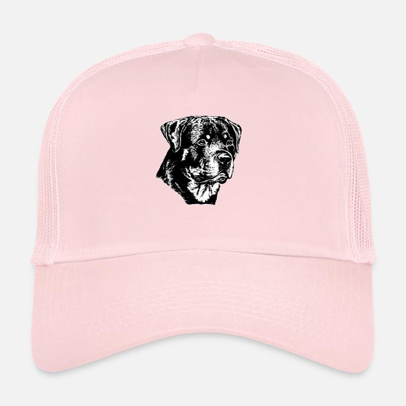 Chien Rottweiler Casquette trucker 