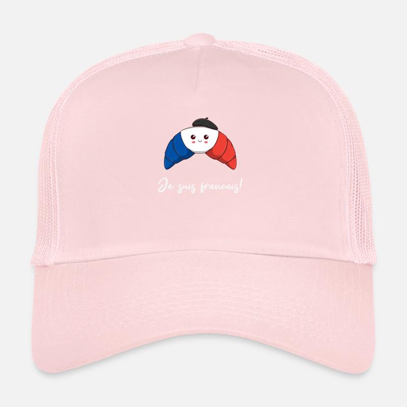 Französisches Croissant Geschenkidee Frankreich Trucker Cap