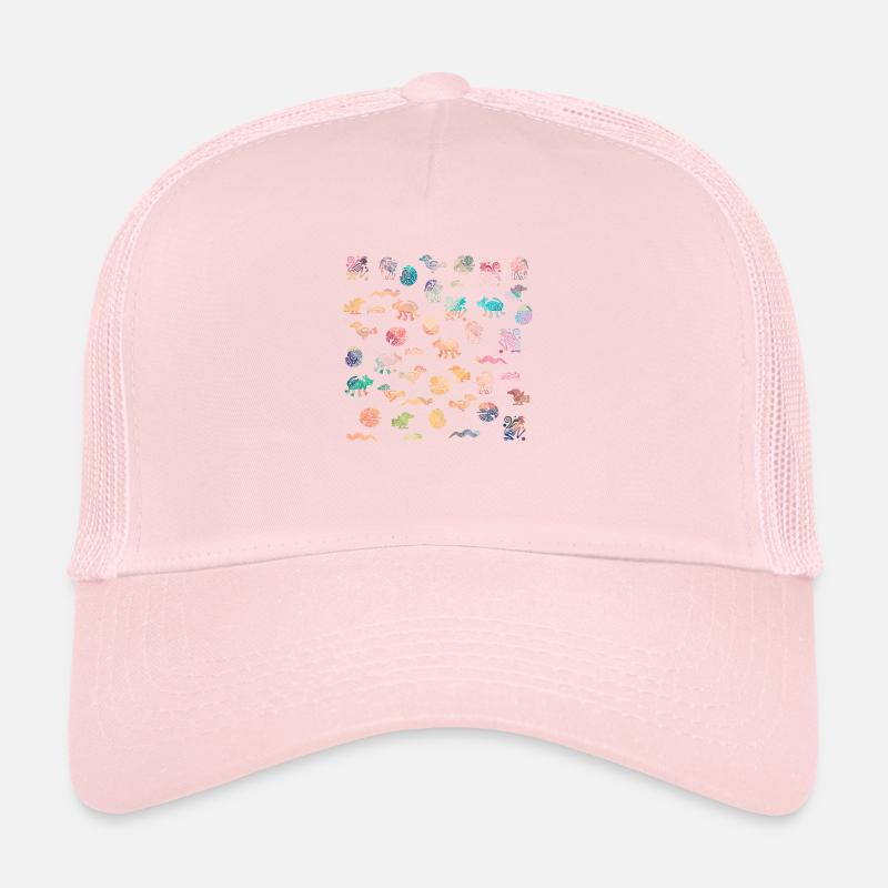 Figures aztèques Casquette trucker 