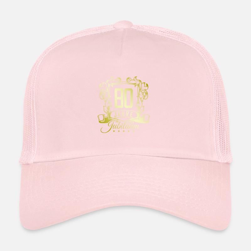 80 Zahl Wappen Trucker Cap