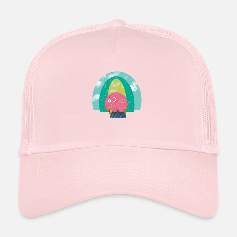 L’éléphant rose et la Terre mère Casquette trucker 