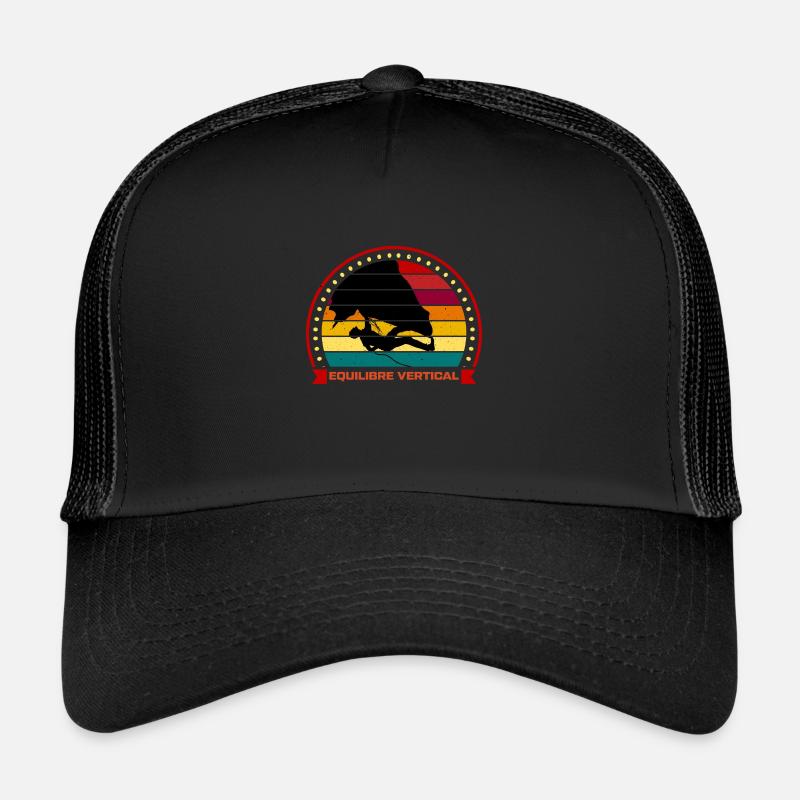 équilibre verticale cadeau humour escalade Casquette trucker 