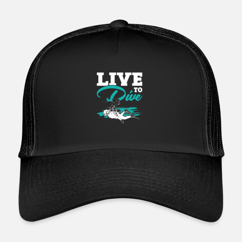 Life to dive Trucker Cap
