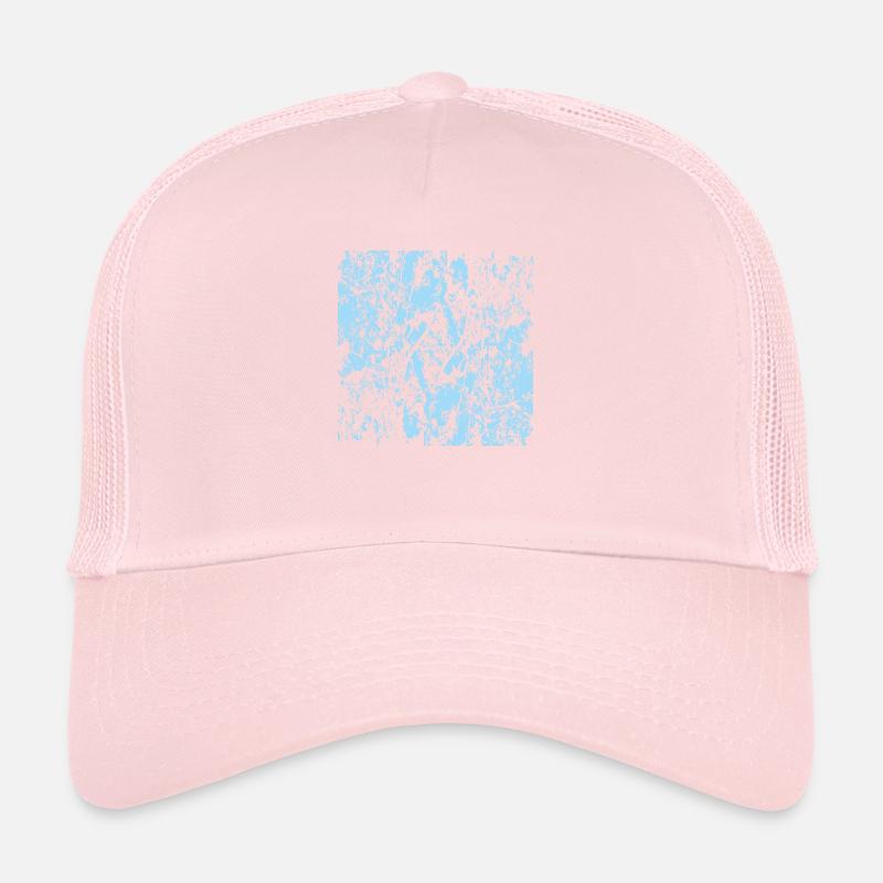 Fond bleu abstrait Casquette trucker 